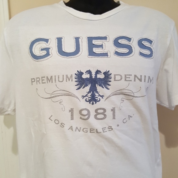 guess printed t shirt